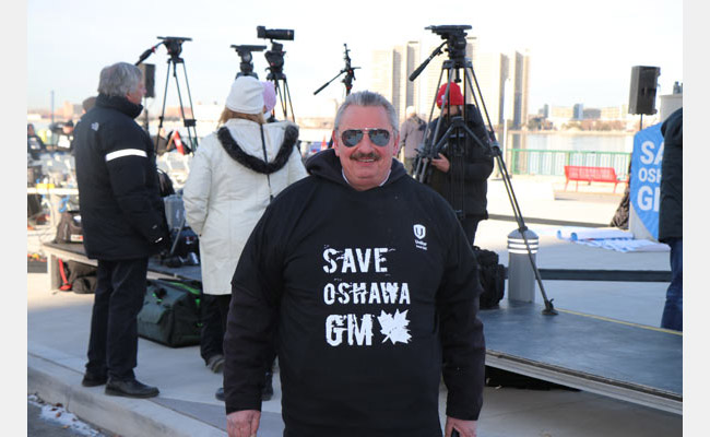 Save GM Oshawa demonstration
